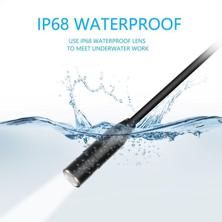 P90 14mm 4.5 pulgadas HD 500W Autofocus Cámara Endoscopio Portátil Impermeable Tubo Industrial Endoscopio,, Hard Cable Length: 2m, Hard Cable Length: 5m, Hard Cable Length: 10m