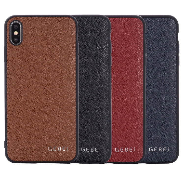 Estuche protector de cuero a prueba de golpes de cobertura total GEBEI, For iPhone 11, For iPhone 11 Pro, For iPhone 11 Pro Max, For Huawei Mate 20 Pro, For Huawei P30 Pro, For Samsung Galaxy S10, For Samsung Galaxy S10+