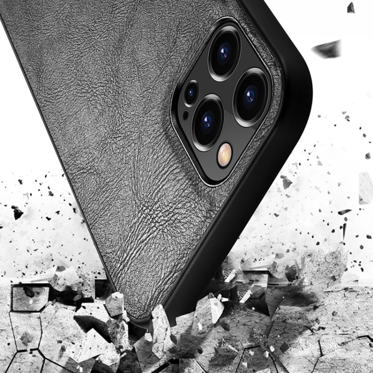 SULADA TPU a prueba de golpes + Funda protectora de cuero hecha a mano, For iPhone 13 mini, For iPhone 13, For iPhone 13 Pro, For iPhone 13 Pro Max