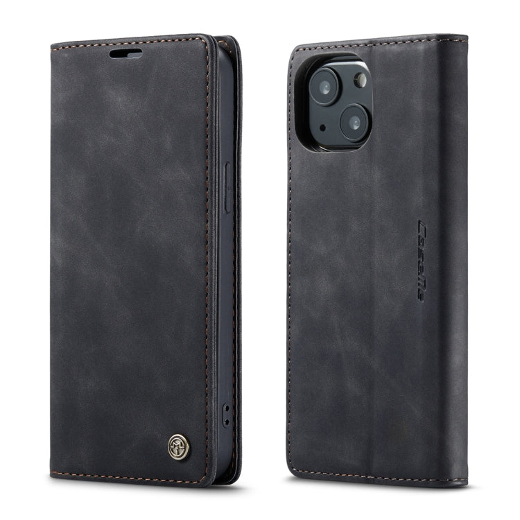 CaseMe-013 Estuche de cuero con tapa horizontal esmerilado retro multifuncional con ranura para tarjeta y soporte y billetera, For iPhone 13 mini, For iPhone 13, For iPhone 13 Pro, For iPhone 13 Pro Max