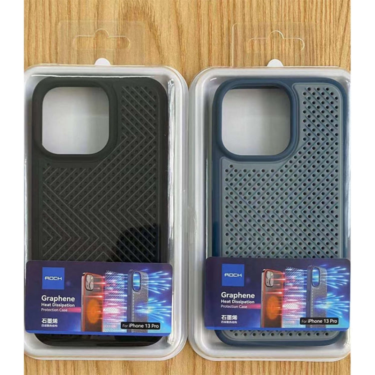 Estuche de TPU ultrafino con disipación de calor de grafeno ROCK, For iPhone 13 mini, For iPhone 13, For iPhone 13 Pro, For iPhone 13 Pro Max