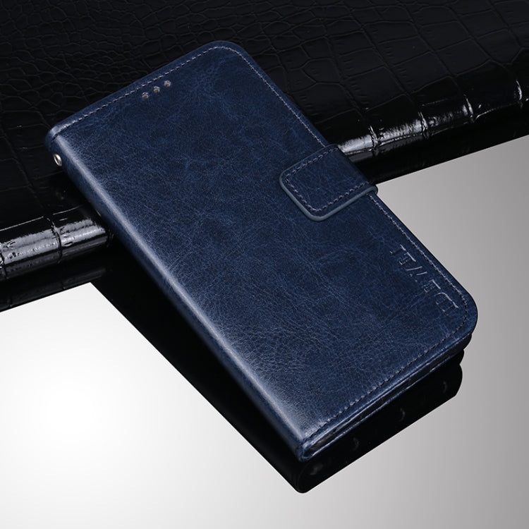 idewei Crazy Horse Texture Horizontal Flip Funda de cuero con soporte y ranuras para tarjetas y billetera, For iPhone 13 mini, For iPhone 13, For iPhone 13 Pro, For iPhone 13 Pro Max