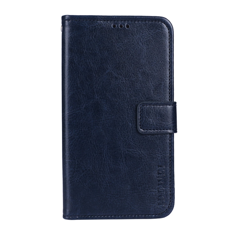 idewei Crazy Horse Texture Horizontal Flip Funda de cuero con soporte y ranuras para tarjetas y billetera, For iPhone 13 mini, For iPhone 13, For iPhone 13 Pro, For iPhone 13 Pro Max