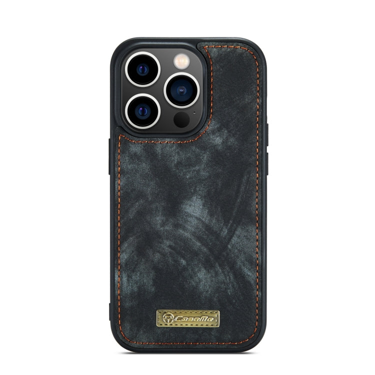 CaseMe-008 Estuche de cuero con tapa horizontal multifuncional desmontable con ranura para tarjeta y soporte y billetera con cremallera y marco de fotos, For iPhone 13 Pro Max, For iPhone 13 Pro, For iPhone 13 mini, For iPhone 13