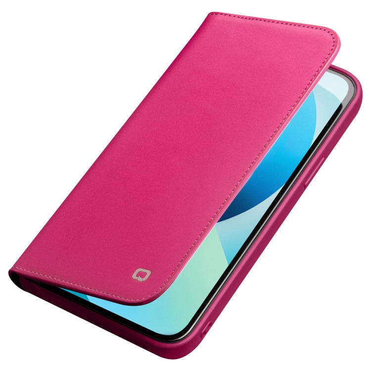 QIALINO Estuche de cuero con tapa horizontal comercial con soporte y ranuras para tarjetas y billetera, For iPhone 13, For iPhone 13 mini, For iPhone 13 Pro, For iPhone 13 Pro Max