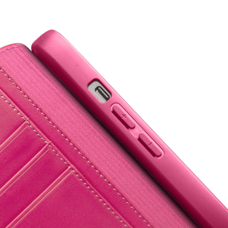 QIALINO Estuche de cuero con tapa horizontal comercial con soporte y ranuras para tarjetas y billetera, For iPhone 13, For iPhone 13 mini, For iPhone 13 Pro, For iPhone 13 Pro Max