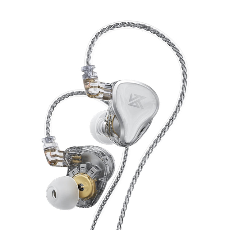 KZ ZAS Auricular intrauditivo con cable Ring Iron de 16 unidades,, ZAS Standard Version(White), ZAS Standard Version(Black), ZAS Mic Version(White), ZAS Mic Version(Black)