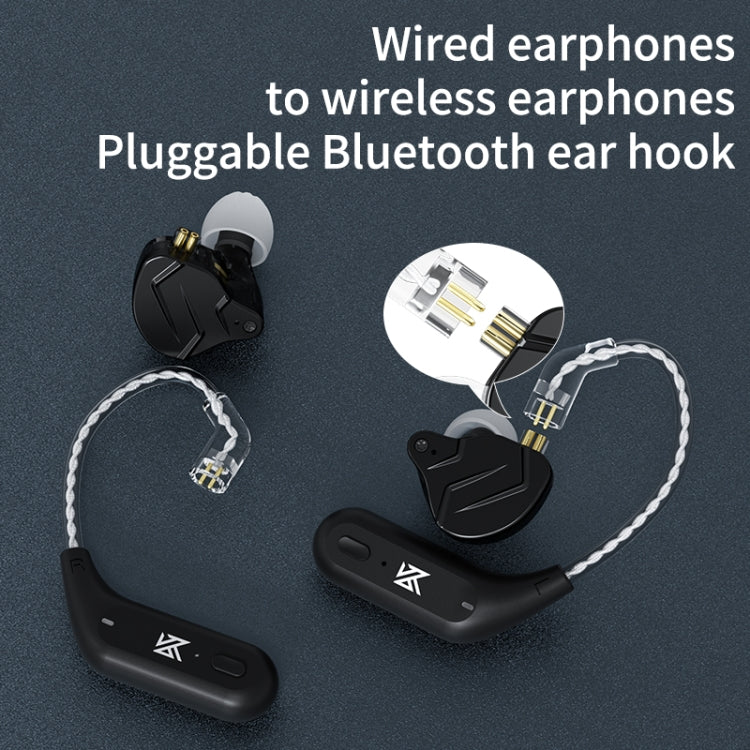 KZ AZ09 Auricular Bluetooth Gancho para la oreja 5.2 Módulo inalámbrico Bluetooth Cable de actualización, C, B