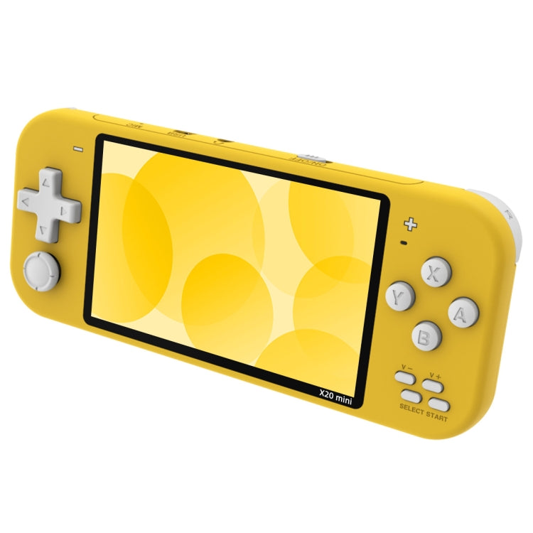 Consola de juegos portátil X20 mini Classic Games con pantalla de 4,3 pulgadas y memoria de 8 GB, X20 mini / Yellow, X20 mini / Green, X20 mini / Blue, X20 mini / Grey