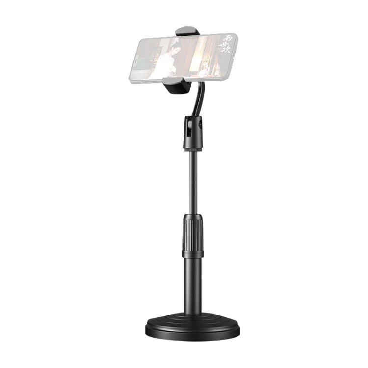 Soporte de escritorio Teléfono móvil Tableta Soporte de transmisión en vivo Soporte de disco telescópico, Holder + Fill Light, Holder + Remote Control