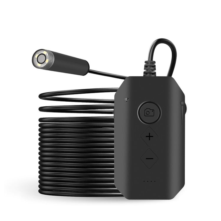 Y17 5MP 12mm HD de doble lente Autofocus WiFi Endoscopio digital industrial Cámara de serpiente con zoom, 1m Hard Cable, 3.5m Hard Cable, 5m Hard Cable, 10m Hard Cable