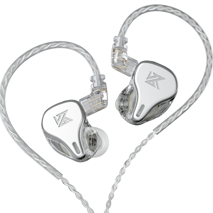 KZ DQ6 Auricular intrauditivo dinámico de alta fidelidad de 3 unidades con cable, No Mic, With Mic