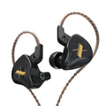 KZ EDX Dynamic Monitor HiFi Auriculares intrauditivos con cable, No Mic, With Mic