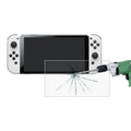 Película de vidrio templado 9H 2.5D de 0,26 mm, For Nintendo Switch OLED (1 PC)
