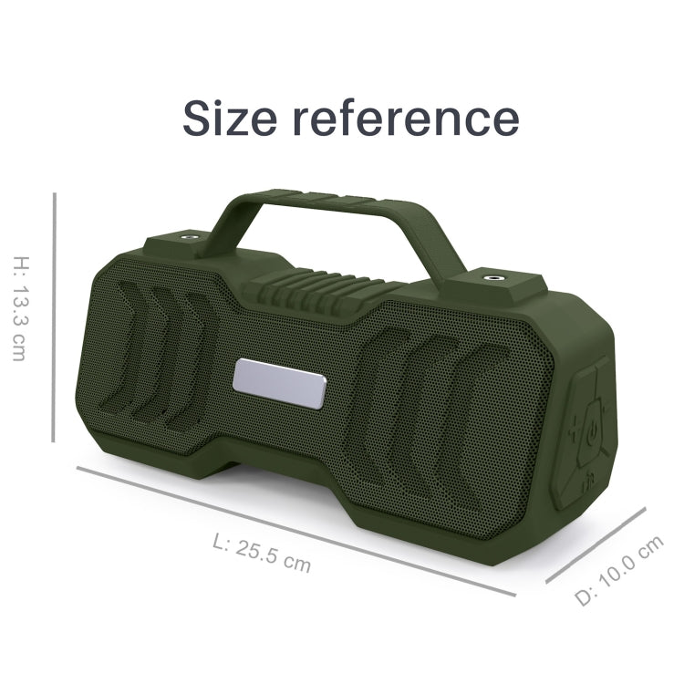 Nuevo Rixing NR-4500M Bluetooth 5.0 Altavoz Bluetooth inalámbrico portátil para karaoke al aire libre con micrófono, NR-4500M(Black), NR-4500M(Red), NR-4500M(Green), NR-4500M(Dark Green), NR-4500M(Grey)