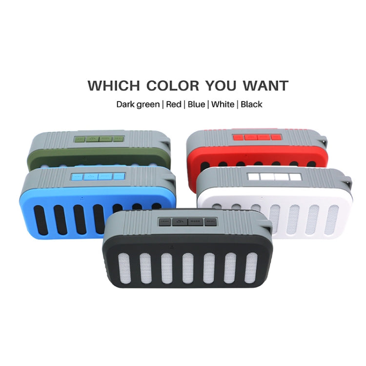 NewRixing NR-2013 TWS Altavoz Bluetooth en forma de conducto de escape para automóvil