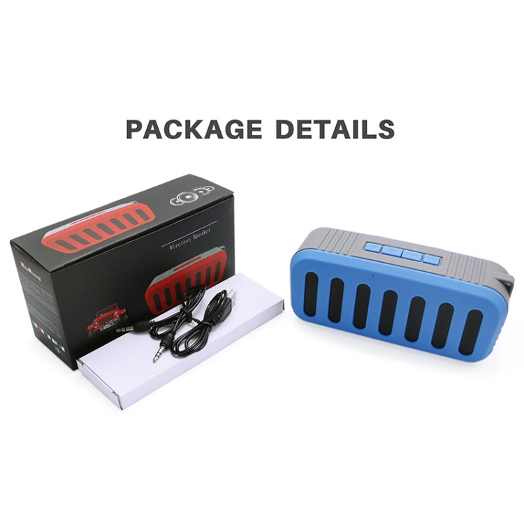 NewRixing NR-2013 TWS Altavoz Bluetooth en forma de conducto de escape para automóvil