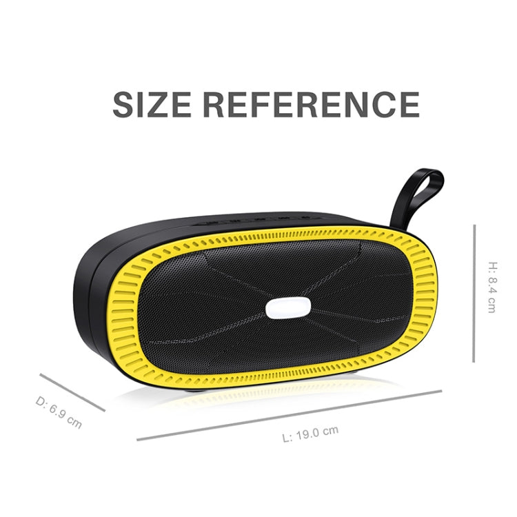 NewRixing NR-4022 TWS Altavoz Bluetooth bicolor con asa