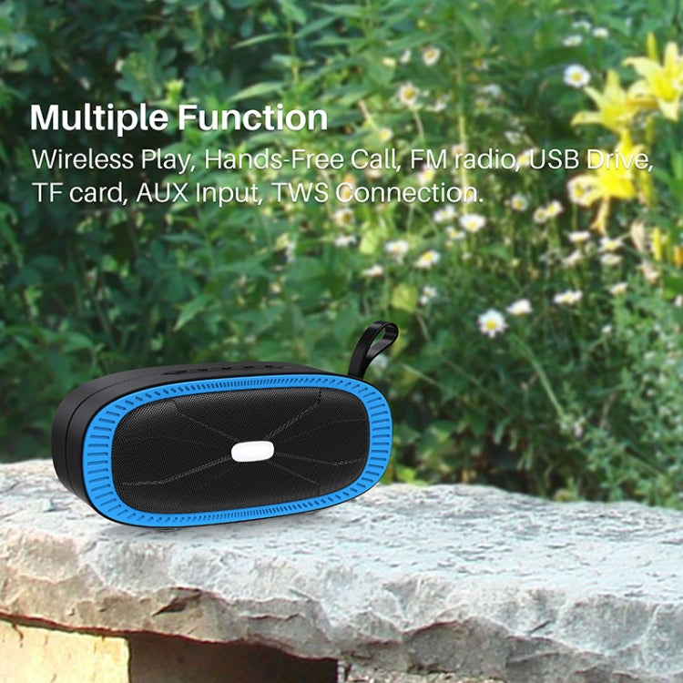 NewRixing NR-4022 TWS Altavoz Bluetooth bicolor con asa