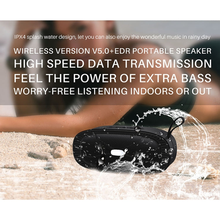 NewRixing NR-4022 TWS Altavoz Bluetooth bicolor con asa
