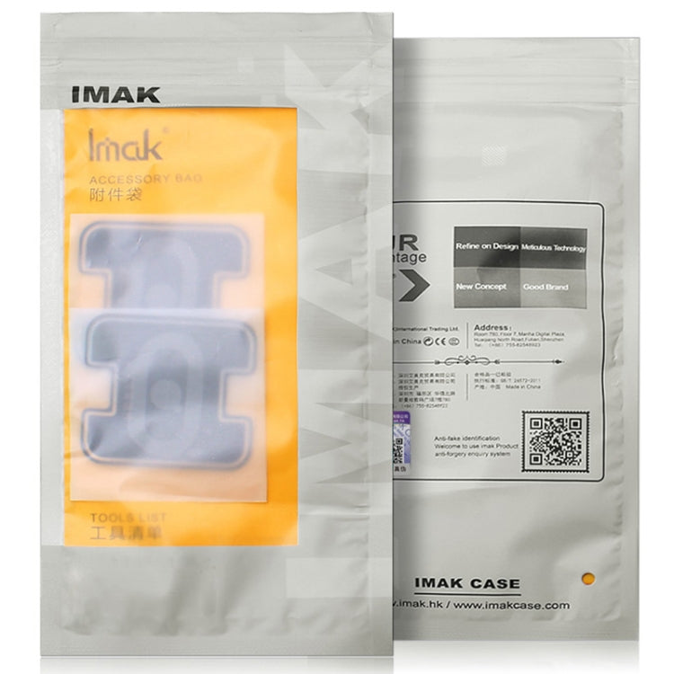 Lente de cámara IMAK 3 en 1 y película de vidrio templado para pantalla, For GoPro HERO10 Black