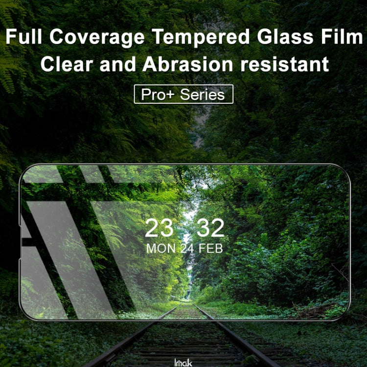 IMAK 9H Dureza superficial Película de vidrio templado de pantalla completa Serie Pro+, For iPhone 13 mini, For iPhone 13 / 13 Pro, For iPhone 13 Pro Max