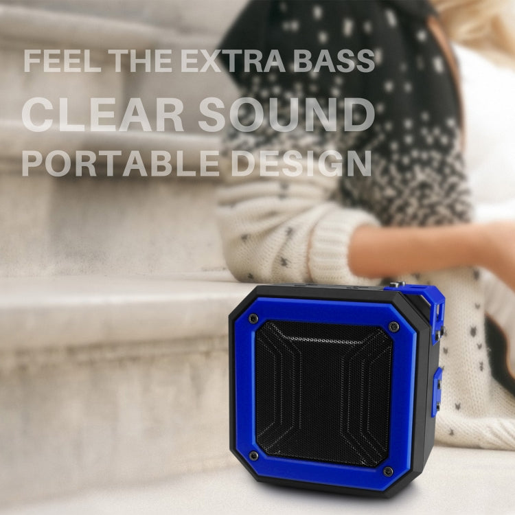 Nuevo altavoz Bluetooth Rixing NR-103 Mini TWS con cordón, NR-103 (Orange), NR-103 (Black), NR-103 (Red), NR-103 (Blue), NR-103 (Green)