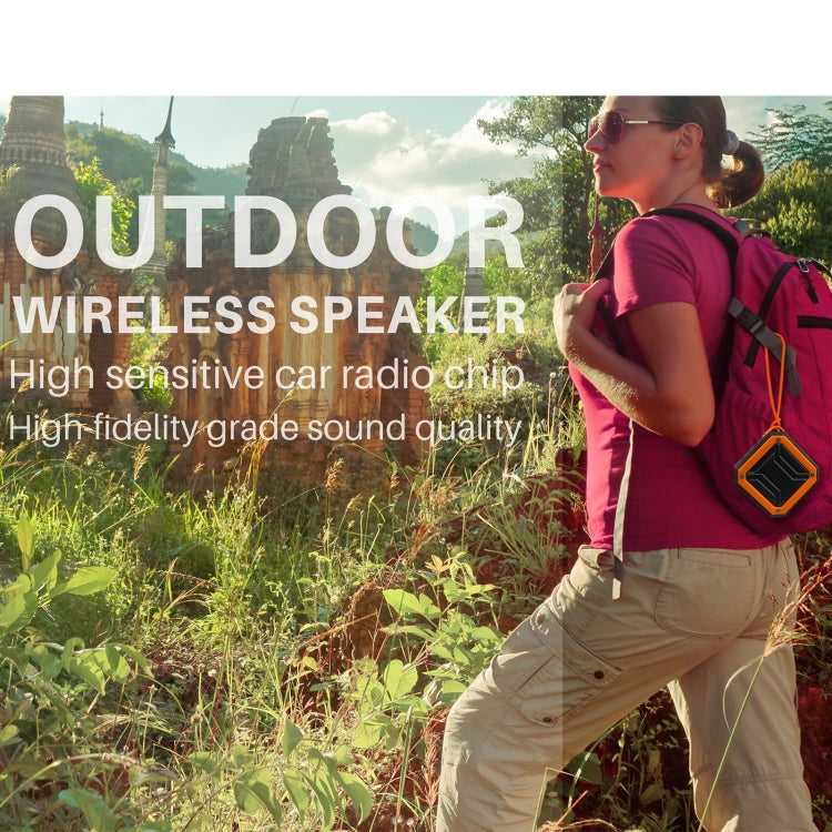 Nuevo altavoz Bluetooth Rixing NR-103 Mini TWS con cordón, NR-103 (Orange), NR-103 (Black), NR-103 (Red), NR-103 (Blue), NR-103 (Green)