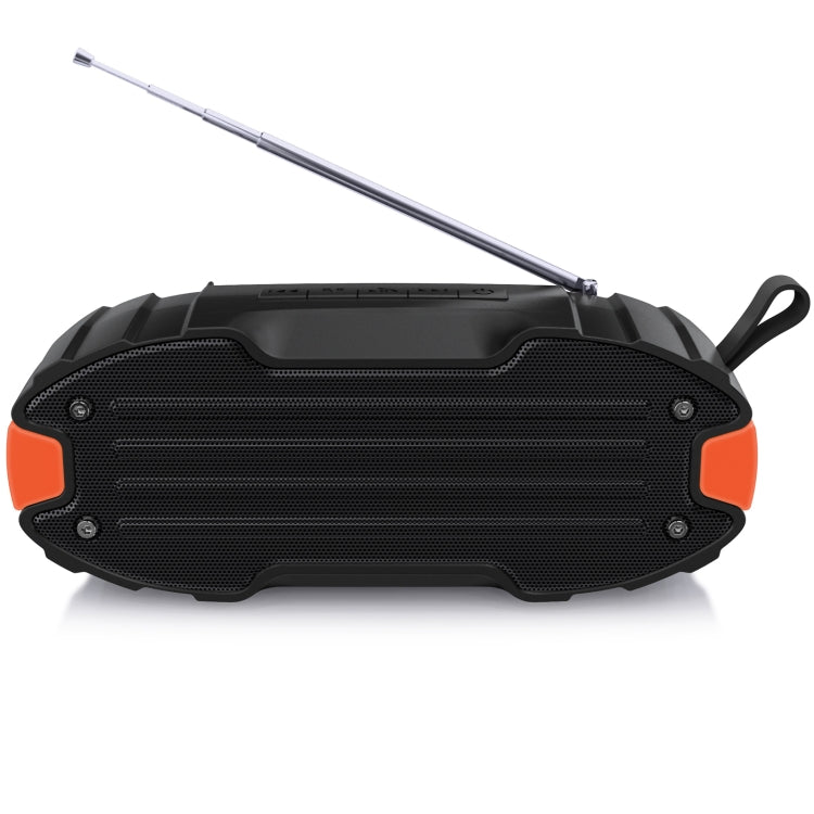 Nuevo Rixing NR-907FM TWS Altavoz Bluetooth para exteriores Compatible con llamadas manos libres / FM con mango y antena, NR-907FM (Orange), NR-907FM (Black), NR-907FM (Red), NR-907FM (Yellow), NR-906 (Blue)