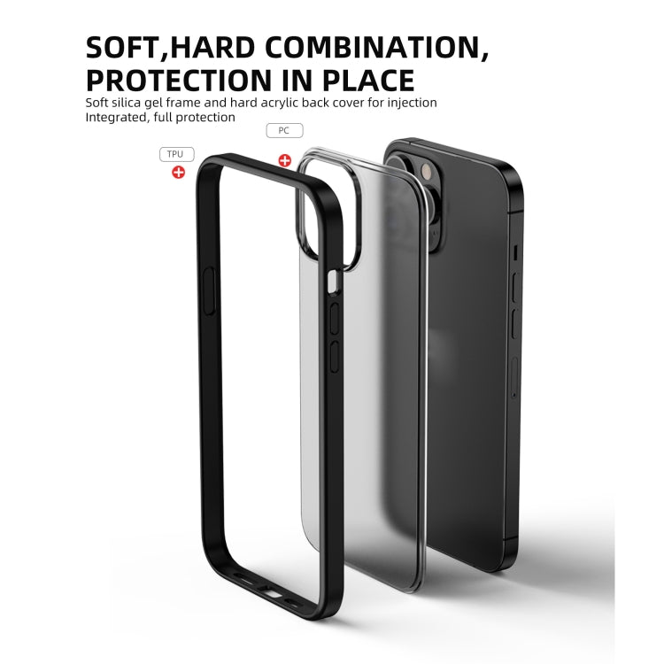 iPAKY Magic Shadow Series TPU + PC Estuche protector a prueba de golpes, For iPhone 13 mini, For iPhone 13, For iPhone 13 Pro, For iPhone 13 Pro Max