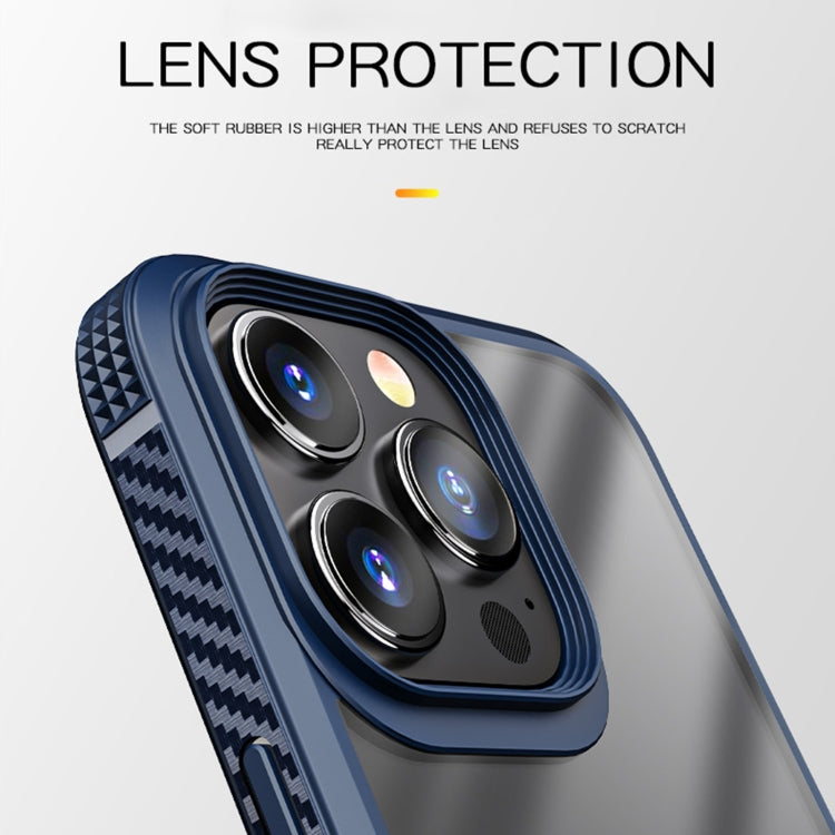 iPAKY Serie MG Transparente TPU + PC Airbag Estuche a prueba de golpes, For iPhone 13 mini, For iPhone 13, For iPhone 13 Pro, For iPhone 13 Pro Max