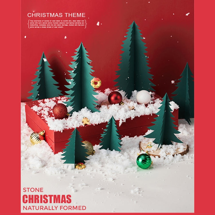 3 en 1 pila de troncos crudos creativos accesorios de tiro con tema navideño adornos decorativos DIY Fondo foto accesorios de fotografía, Log Pile
