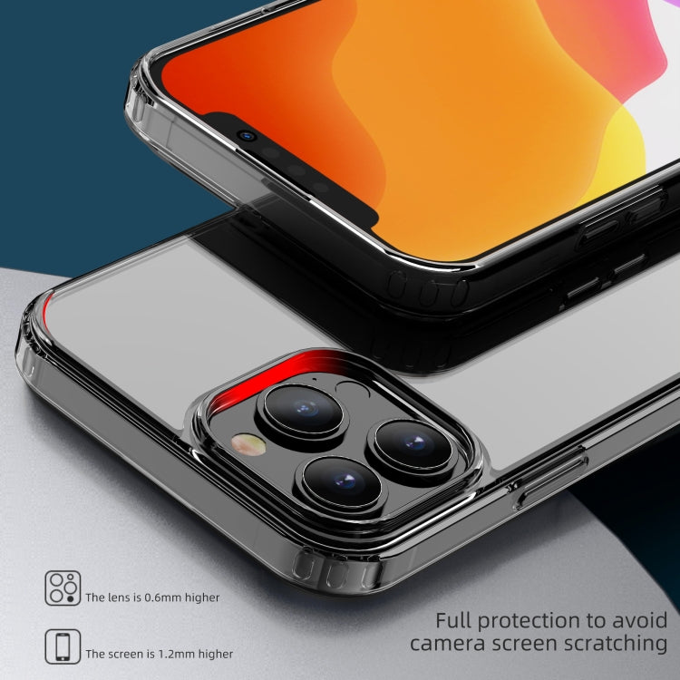 Funda protectora iPAKY transparente a prueba de golpes TPU + PC, For iPhone 13 mini, For iPhone 13, For iPhone 13 Pro, For iPhone 13 Pro Max