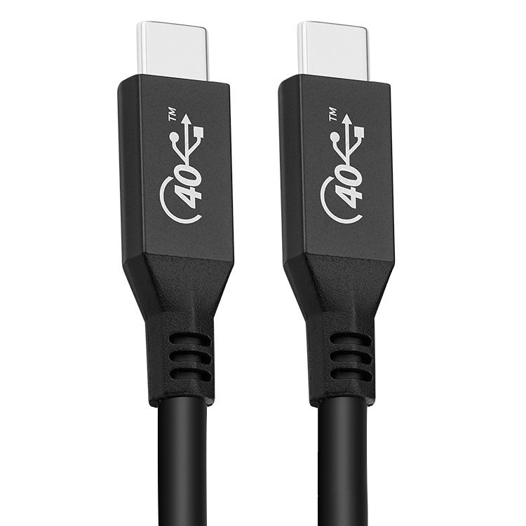 100W USB-C / Type-C 4.0 Macho a USB-C / Type-C 4.0 Macho Cable de datos de funciones completas para Thunderbolt 3, 0.5m, 0.8m, 1m