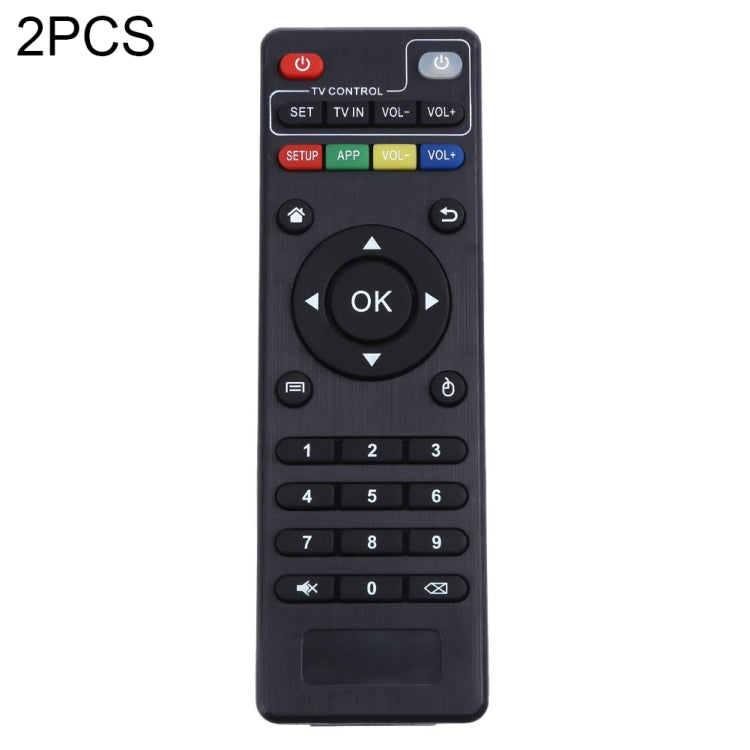 2 PCS x96 Set-Top Box Control remoto para T95M / T95N / X96 mini / M8s / T95X