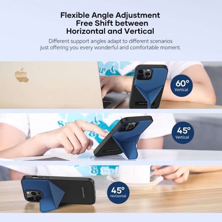 Funda protectora a prueba de golpes ROCK Element Plus TPU + PC con soporte plegable, For iPhone 13 mini, For iPhone 13, For iPhone 13 Pro, For iPhone 13 Pro Max