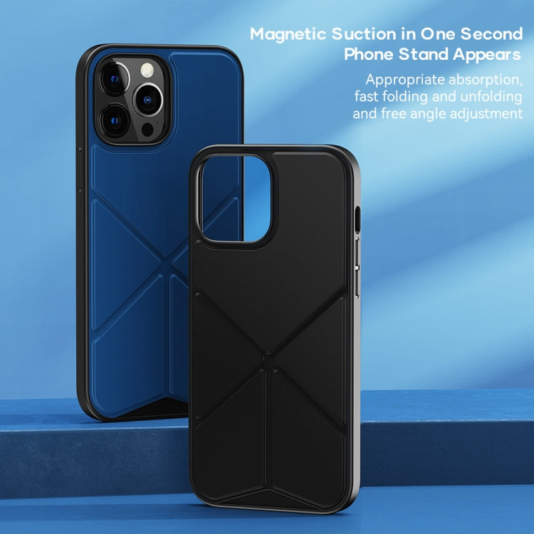 Funda protectora a prueba de golpes ROCK Element Plus TPU + PC con soporte plegable, For iPhone 13 mini, For iPhone 13, For iPhone 13 Pro, For iPhone 13 Pro Max