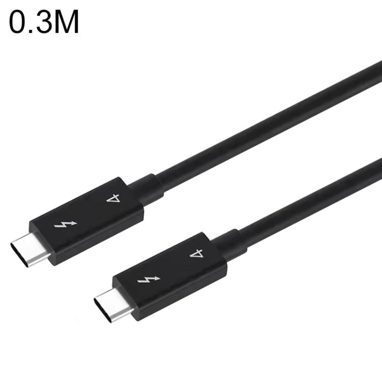 Cable de transmisión multifunción USB-C / Type-C macho a USB-C / Type-C macho para Thunderbolt 4, 0.3m, 0.8m, 1m, 1.2m