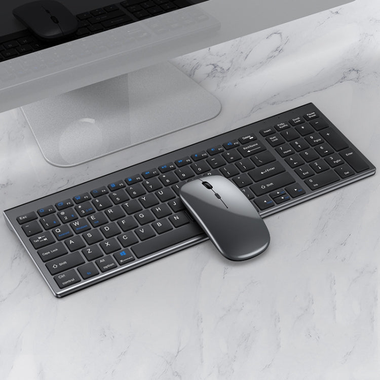 109 Conjunto de mouse de teclado inalámbrico Bluetooth de tres modos, Three-mode Keyboard Mouse Set