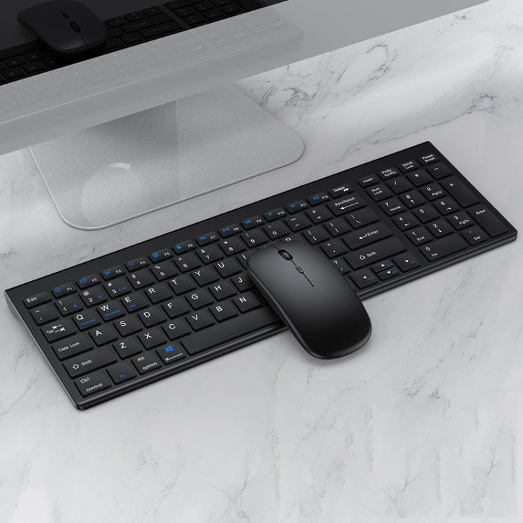 109 Conjunto de mouse de teclado inalámbrico Bluetooth de tres modos, Three-mode Keyboard Mouse Set