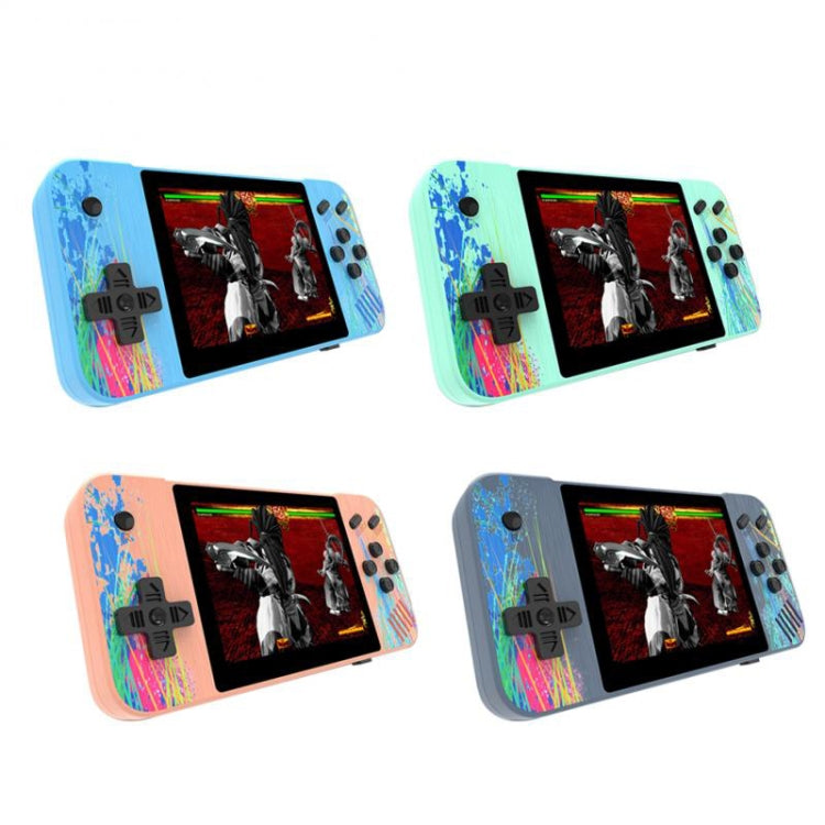 G3 Macaron Consola de juegos portátil con pantalla de 3,5 pulgadas para jugadores duales 800 juegos incorporados, Double Players / Pink, Double Players / Grey, Double Players / Green, Double Players / Blue