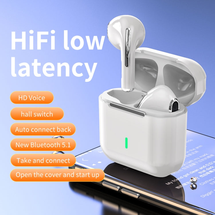 HXSJ Air-S4 Bluetooth 5.1 Auriculares estéreo HiFi inalámbricos verdaderos con estuche de carga