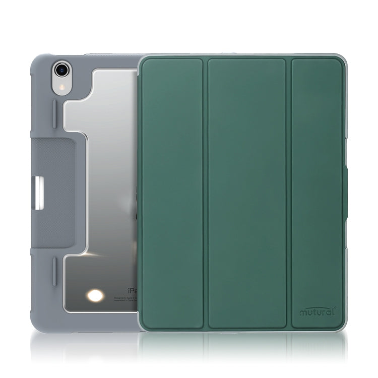 Estuche de cuero para tableta con tapa horizontal Mutural con soporte y ranura para bolígrafo, For iPad mini 6 / mini 2024