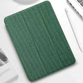 Funda de cuero para tableta con tapa horizontal y textura de patrón de tela de la serie Mutural YASHI, For iPad mini 6 / mini 2024, For iPad mini 6