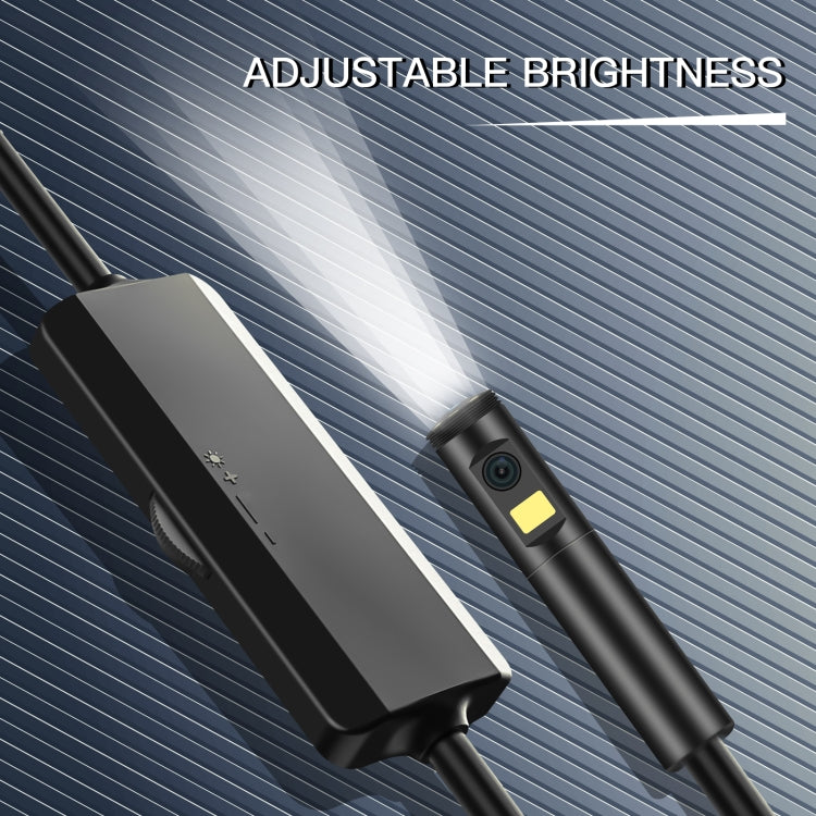 AN100 3 en 1 IP68 a prueba de agua USB-C / Type-C + Micro USB + USB Cámaras duales Endoscopio didital industrial con 9 LED, compatible con sistema Android, diámetro de lente: 8 mm, 1m Soft Cable, 2m Soft Cable, 3.5m Soft Cable, 5m Soft Cable           ...