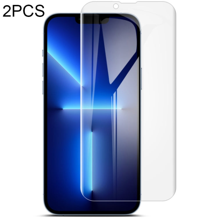 2 protectores frontales de película de hidrogel de pantalla completa curvada IMAK, For iPhone 13, For iPhone 13 mini, For iPhone 13 Pro, For iPhone 13 Pro Max