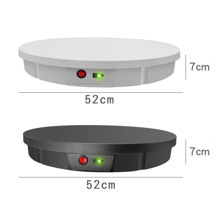 Tocadiscos giratorio eléctrico con Control remoto de 52cm, soporte de exhibición, accesorios de grabación de vídeo, plato giratorio, potencia de carga, 52cm, Charging Power,US Plug, 52cm, Charging Power,EU Plug, 52cm, Charging Power,AU Plug            ...