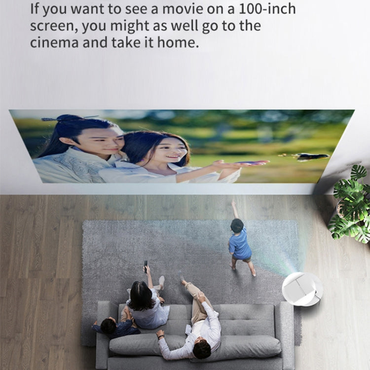 YG450 1280x720 1500 lúmenes Proyector portátil de cine en casa LED HD, US Plug, EU Plug, UK Plug, AU Plug