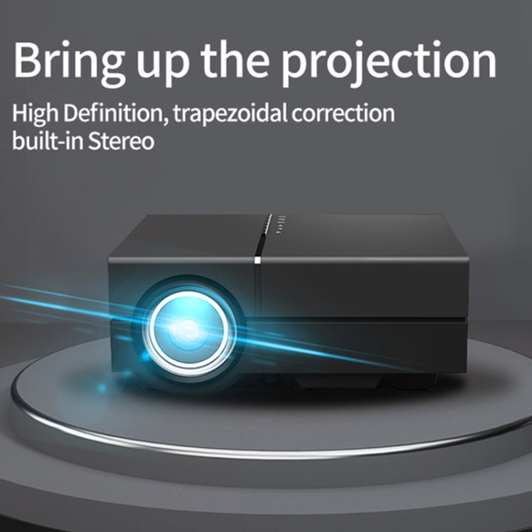 YG450 1280x720 1500 lúmenes Proyector portátil de cine en casa LED HD, US Plug, EU Plug, UK Plug, AU Plug