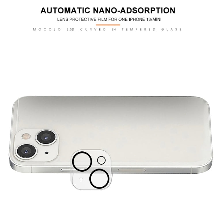 Película de vidrio templado para lente de cámara trasera mocolo 2.5D 9H, For iPhone 13, For iPhone 13 Pro Max